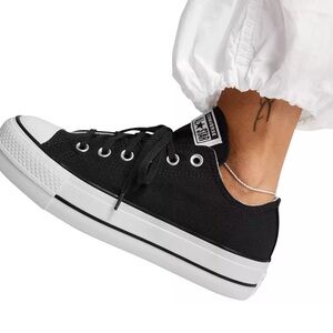 Converse Women's Black and White Sneakers